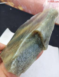 3221和田玉青花山料原石839克