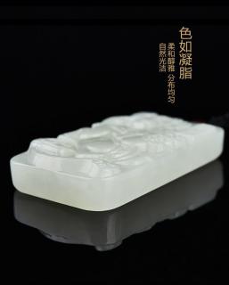 新疆和田玉招财貔貅吊坠男女款辟邪护体转运旺财纳福玉牌项链批发